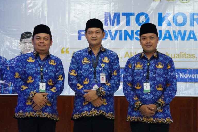 KANWIL KEMENAG JATENG MENGGEGERKAN MTQ KORPRI! Dua ASN Sapu Bersih Juara 1