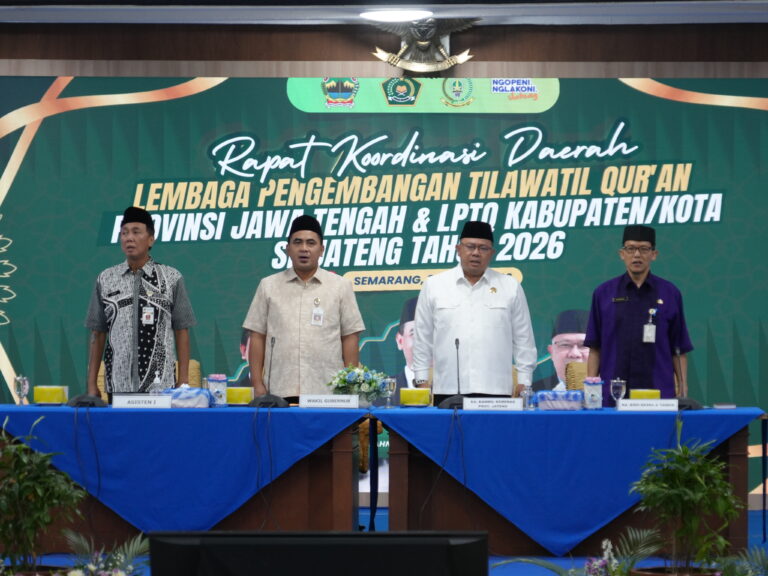 Wagub Taj Yasin Inginkan MTQ Nasional XXXI Tahun 2026 Bisa Tersebar ke seluruh Daerah di Jateng, Biar Meriah!