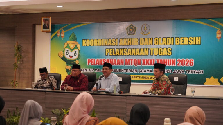 Jelang MTQ Nasional XXXI, LPTQ Jateng Perkuat Koordinasi dan Tanggung Jawab Panitia