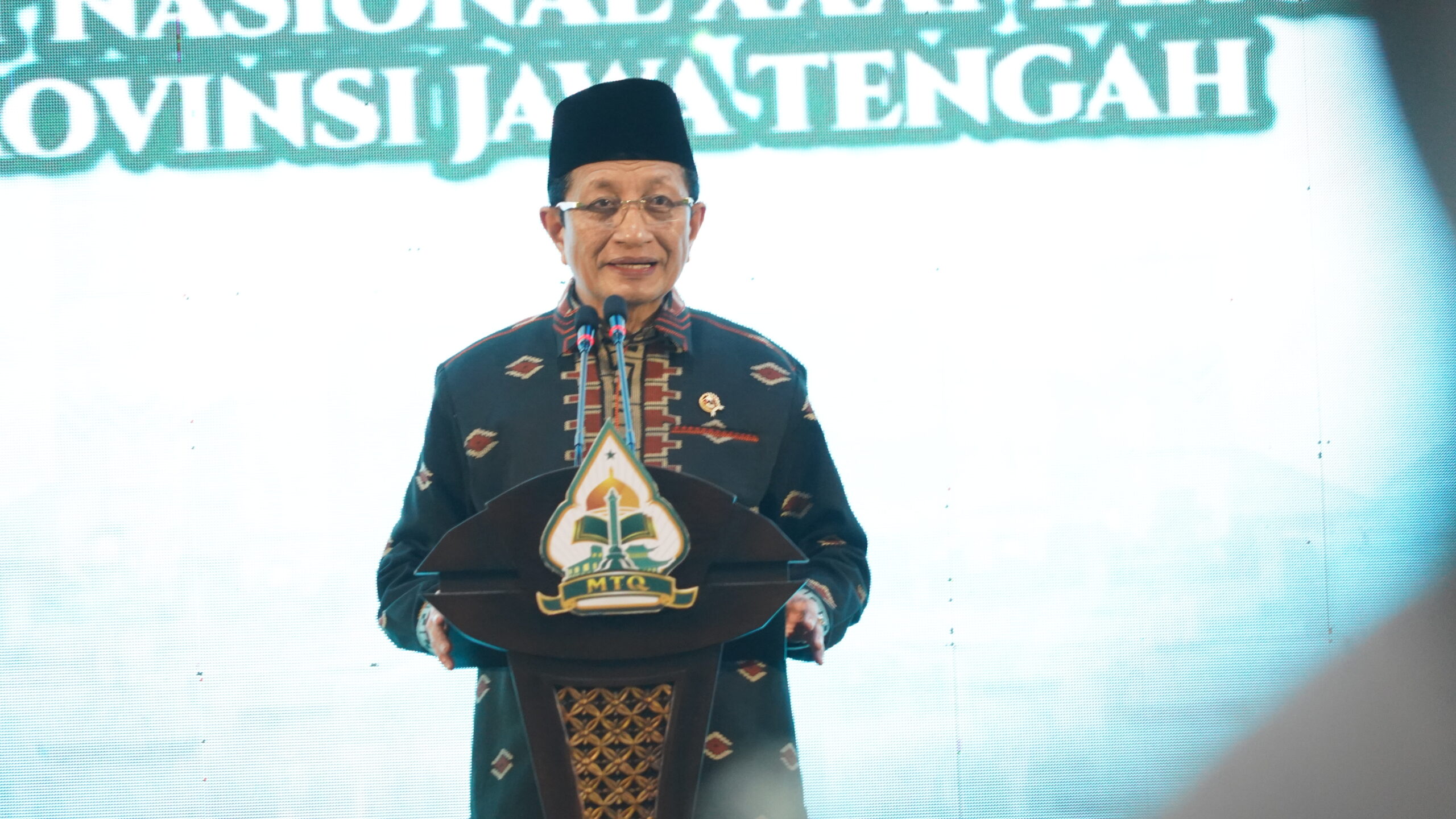 Malam Taaruf MTQ Nasional XXXI Meriah, Menag: Semoga Semarang Catat Sejarah Baru