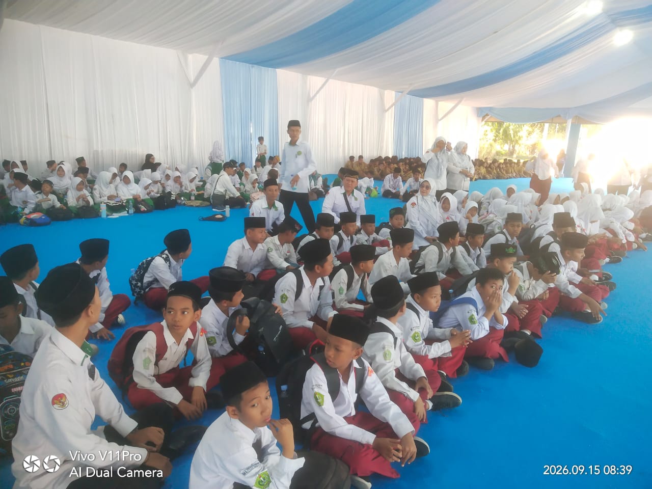 Ratusan Siswa Ramaikan Venue MTQ Nasional XXXI, Saksikan Langsung Semarak Musabaqah