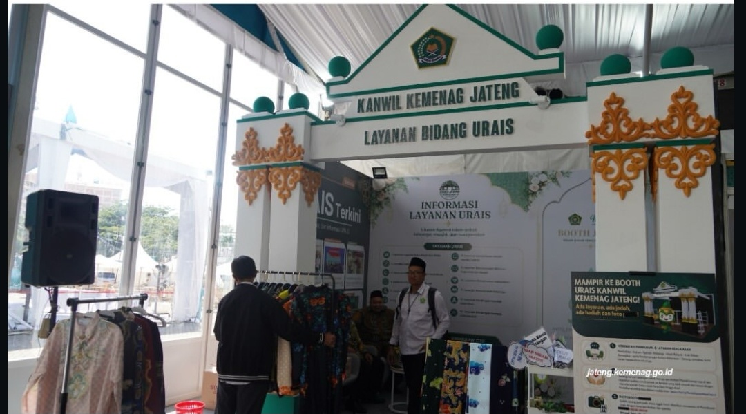Booth Urais Kemenag Jateng Hadirkan Konsultasi Keagamaan hingga Meja Taaruf di MTQN XXXI