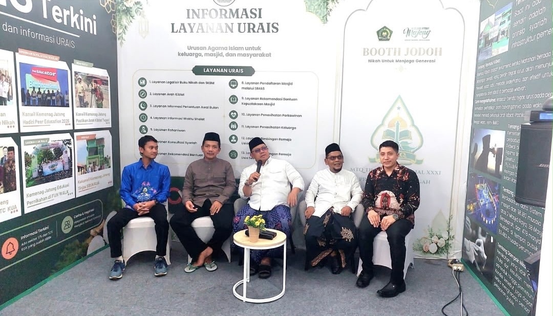 Di Tengah Semarak MTQN XXXI, Booth Urais Hadirkan Layanan Keagamaan untuk Masyarakat